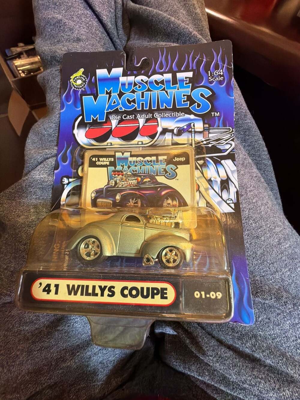 Muscle Machines '41 Willys Coupe 1:64 Scale Diecast Collector Car